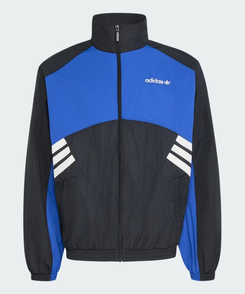 adidas Спортивная кофта Munich 93 - Черная:Королевский синий / Kr7281