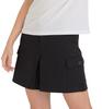 Delsol 7630 BK 3L Плиссированные Эластичные Большого Размера Delsol Golf Черные Кюлоты Кюлоты, Черный, (2XL) Носить, Женское