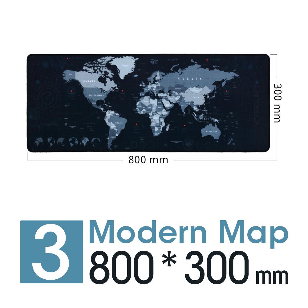 New World Map Speed Locking Edge Large Natural Rubber Mouse Pad Waterproof Game Desk Mousepad Keyboard Mat for Warcraft Dota LOL