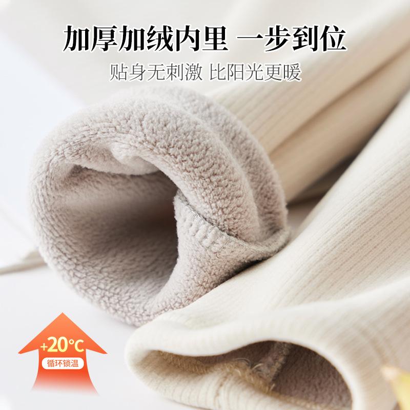 Осень Зима Высокий воротник Однотонный Пуловер Топ Женский Длинный рукав Повседневная Мода бархатный теплый Футболка