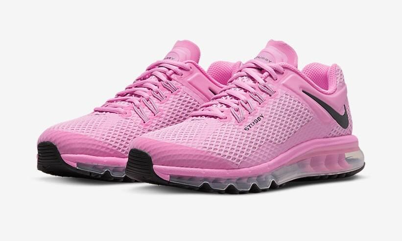DR2601-600 Stussy Nike Air Max 2013 Розовые (Мужской)