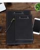 A4/a5 Clip Board Leather Writing Pad Folder Paper Office Supplies Organizer Clipboard Document Office Desk Accessories Portable