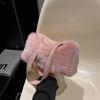 Модная Плюшевая Сумка на Плечо Функциональный Интерьер Подходит для Повседневного Использования