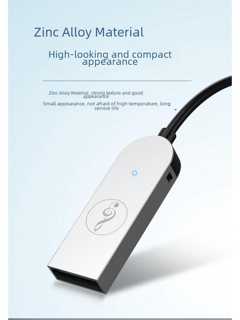 Автомобильный аудиоресивер AUX Bluetooth с функцией HD-звонков и навигацией