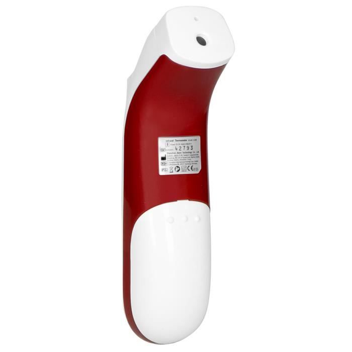 Fysic FT38 - Thermomètre frontal, infrarouge, blanc