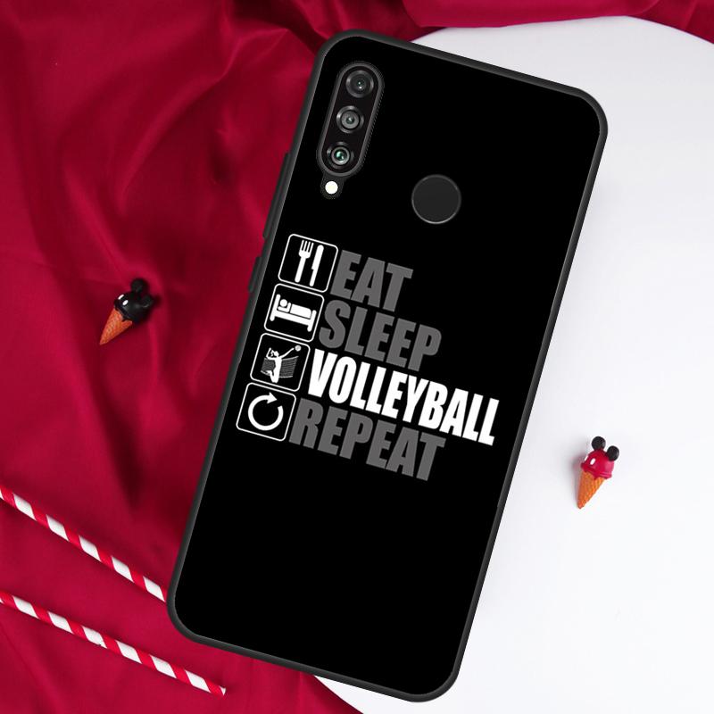 Volleyball For Huawei Nova 7i 8i 11i 12i 12s 10 9 SE Y90 Y60 Y70 Y72 Y61 Y91 P60 Pro P30 P40 Lite Case
