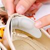 2/4Pcs Heel Pad Anti-Wear Foot Simulation Leather Heel Shoe Stickers Insoles Protection Pad