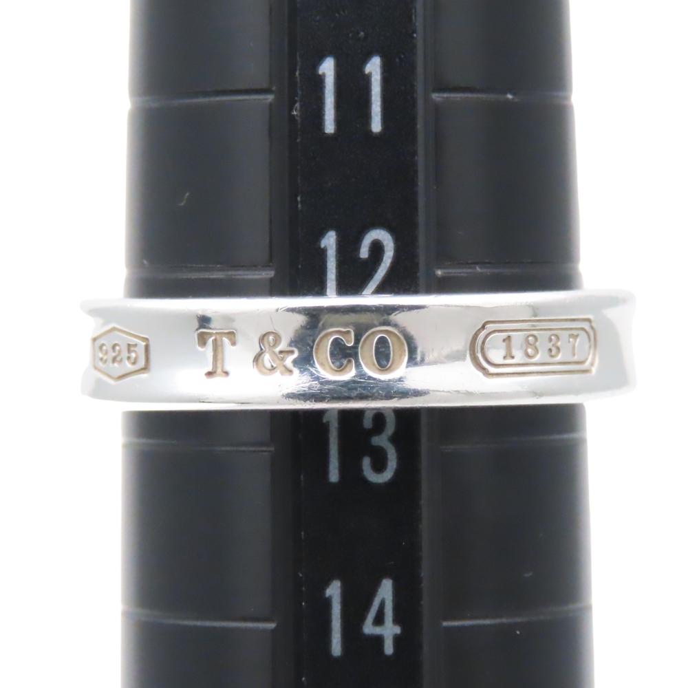 Used TIFFANY&Co. Ring 1837 Narrow EU#52.5 Silver925 4.1g Silver Classic