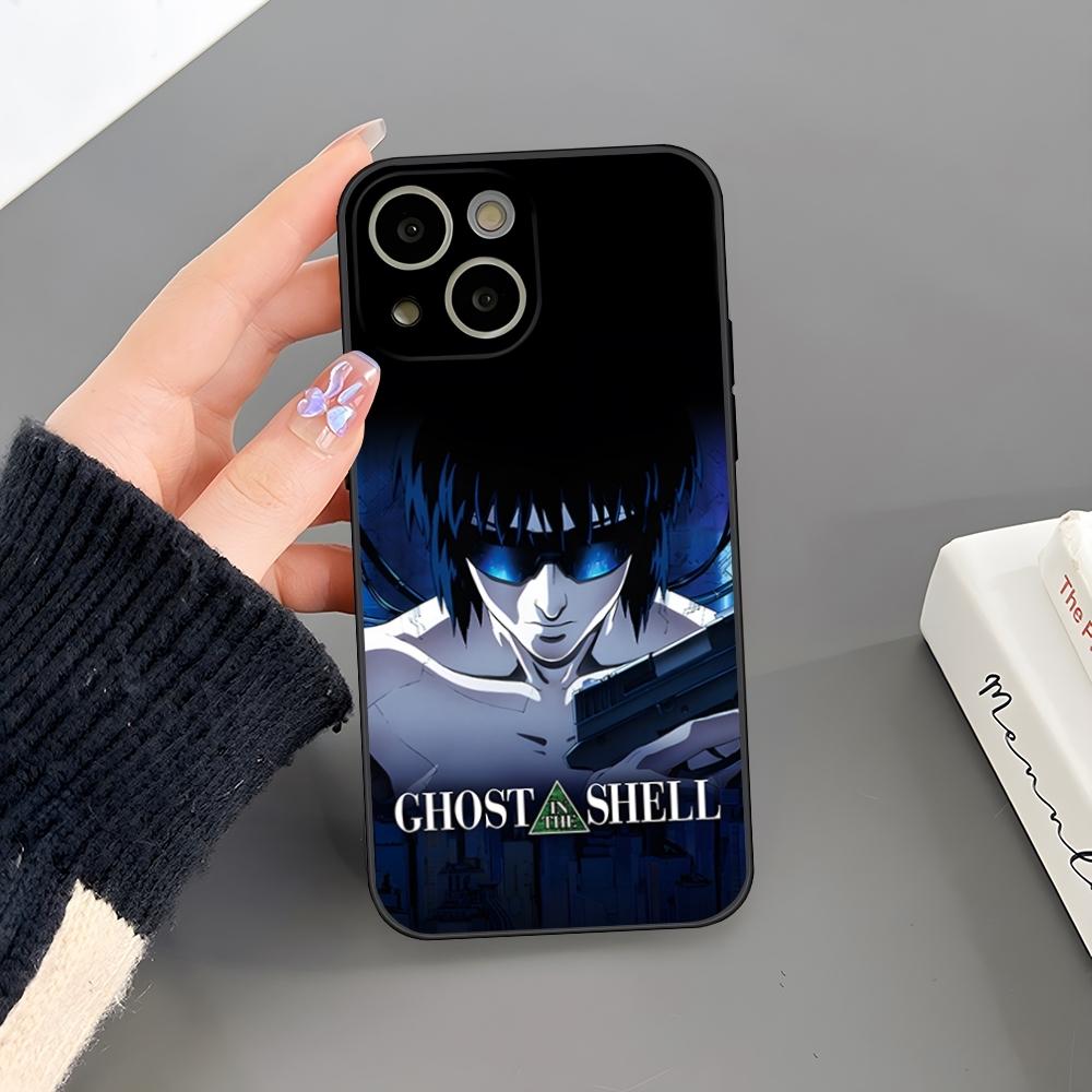 Чехол для телефона в стиле аниме G-Ghost In The Shell для iPhone 17 Pro Max 16 15 14 Pro Max 13 Mini 11 12 Xr X Xs SE Plus Задняя крышка