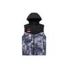 Training Series Letter Zipper Hooded Sleeveless Down Vest Men Vests Snow-White Printed 152347919-1