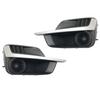 Car Front Fog Lamp Front Bumper For Subaru Impreza 2015 2016 Fog Lamp Frame Cover Fog Lamp Trimming Bezel Cover Car Accessories