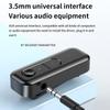 BT5.3 Transmitter Receiver 2-in-1 BT Wireless Adapter 3.5mm AUX Stereo O Input Output for Car