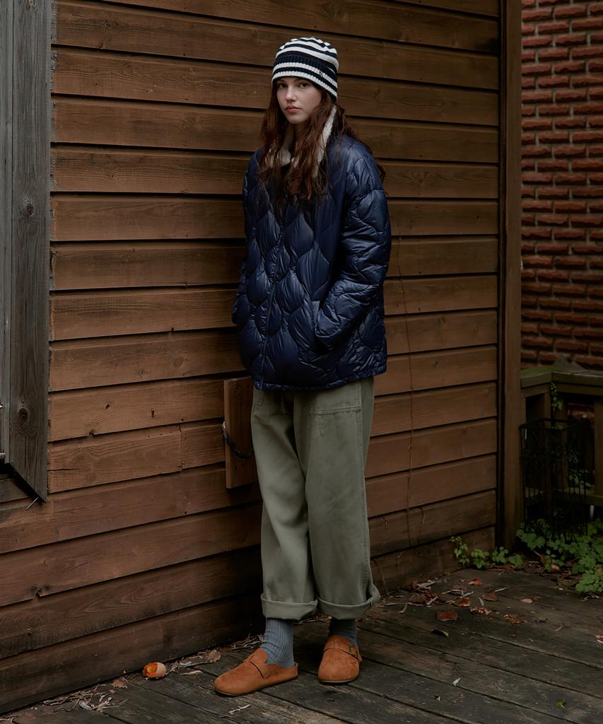 Studio&Parc Onion Quilting Wellon Jacket_Navy