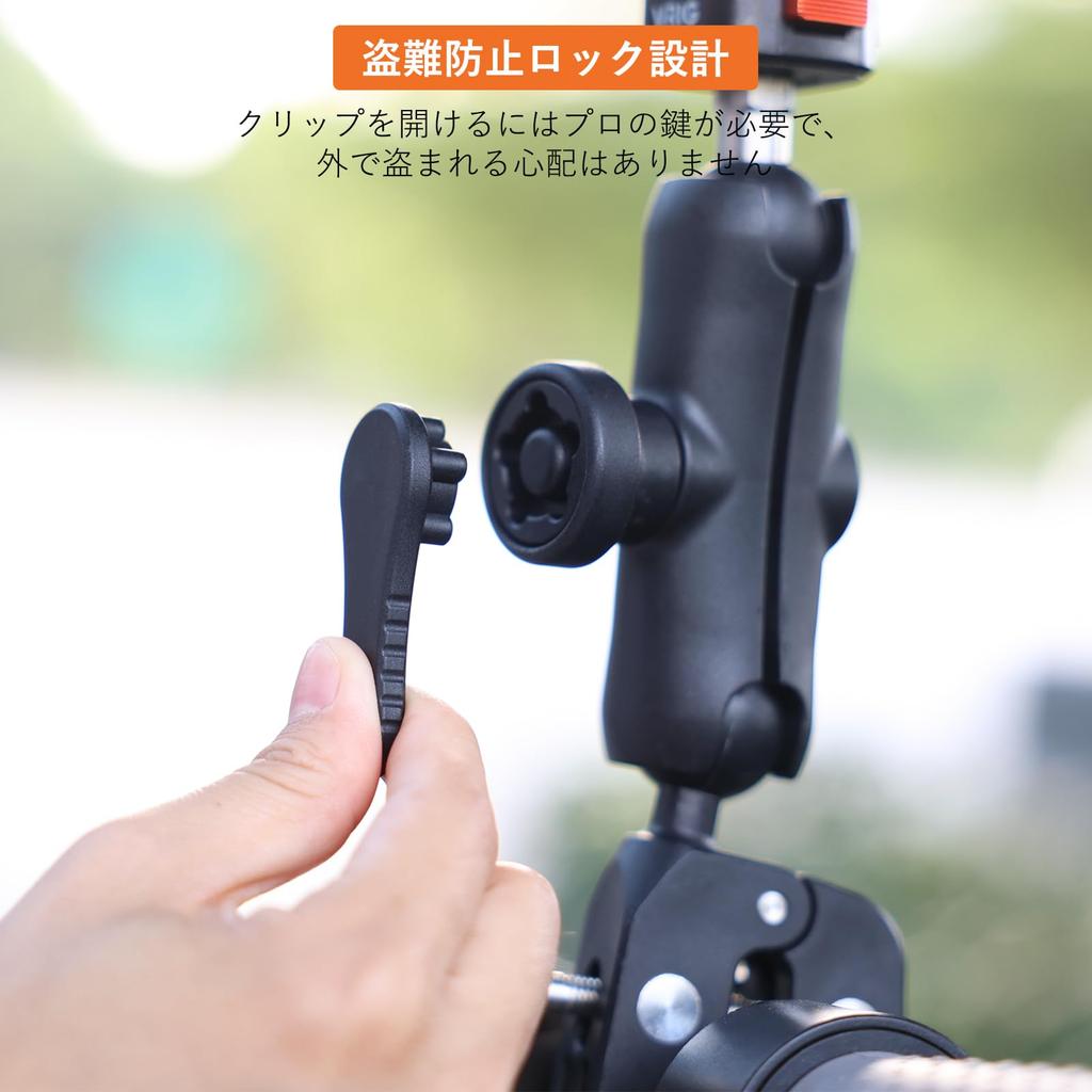 VRIG Claw Mini Bike Action Camera Mount Магнитное быстросъемное крепление для мотоцикла с зажимом для переноски камеры Велосипедная камера для мотоцикла Фиксированное крепление с зажимом-когтем
