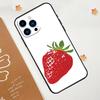 Чехол для телефона с клубникой для iPhone 17 Pro Max 14 11 15 16 Pro Max 12 13 mini 16 Plus 16e 17 Air Funda