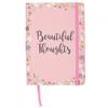 Something Different Beautiful Thoughts Floral Notebook