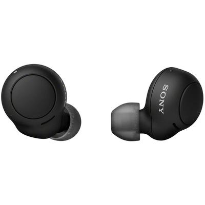 Sony Полностью беспроводные наушники Легкие и компактные Легкость звонков Водозащита IPX4 Черный (SONY) WF-C500 (5,4 г), Высокоточное качество, Сопряжение, Устойчивый,