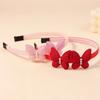 4Pcs Baby Kids Butterfly Hairband Simulated Pearl Children's Exquisite Hair Hoop Daily Hair Binding Lovely Girl Hair Accessories