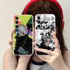 Sakamoto Days Gaku Phone Case for Samsung Galaxy S25 S24 S23 S22 S21Plus FE Ultra Clear Colorful Cover Luxury Smartphone