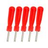 5Pcs Plastic Handle Car Vehicle Valve Core Removal Single Head Tire Repair Tools