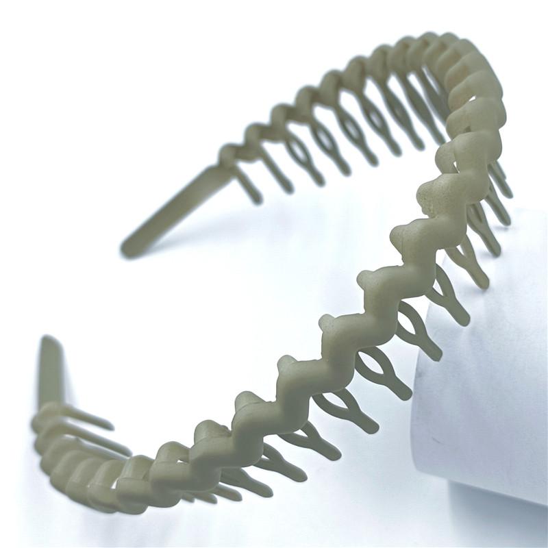 Корейские аксессуары для волос, повязки на голову, обручи для волос, очаровательные, высокого качества для женщин с волнистыми зубами, противоскользящие, для девочек, новые матовые аксессуары для волос