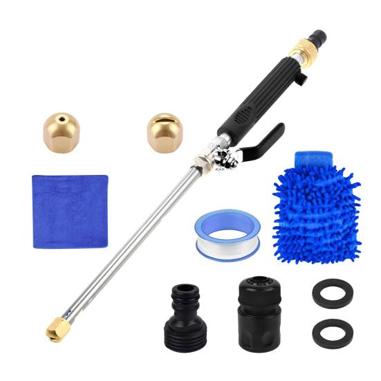 Мойка высокого давления Регулируемая герметичная конструкция Быстроразъемное соединение Нескользящая ручка Струйная насадка Мойка высокого давления с 2 сменными насадками