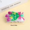 Rabbit Flower Hair Claw Acrylic Dog  Shark Clip Cute Animal Hair Clip  Female