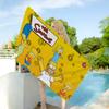 Мультяшное Полотенце The S-Simpsons из Микрофибры Мягкое Впитывающее Дышащее Для Девочек Детей Декоративное Мультяшное Пляжное Полотенце