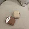 For AirPods 3 Case Soft Silicone Dustproof Dust Plug Khaki Brown Wireless Earphone Cases for Apple Airpods 1 2 3 Pro Protective Cover Shell
