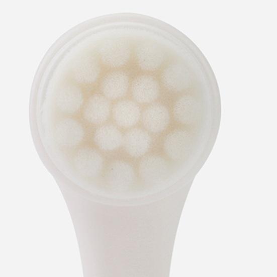 Щетка для очищения лица 2 в 1, двусторонняя силиконовая мягкая щетина, для снятия макияжа, отшелушивания, глубокой очистки пор, ручного умывания лица, скрабера для лица