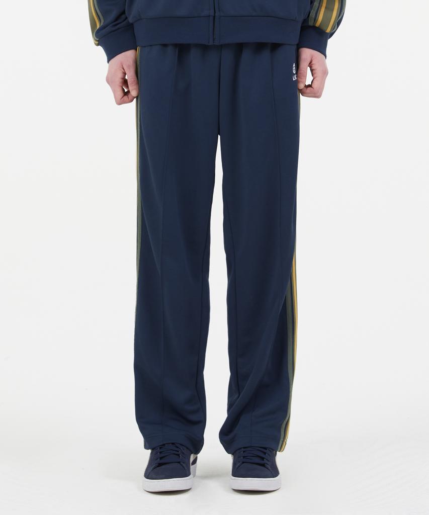 LMC Side Striped Jersey Track Pants Navy