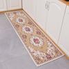 INSIMAN Kitchen Rug, 180cm, Hallway Rug, Cute Rose Pattern, Stylish, Washable, 50*180cm, Gobelin Weave, Non-Slip, Antibacterial, Odor Resistant, Absor
