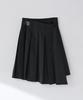 Nilring S05.00 Unbalanced Wrap Pleated Mid Skirt
