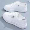 Simple and Versatile Flat White Shoes Children's New Summer White Shoes Sports and Leisure Board Shoes Spring and Autumn Women's Shoes