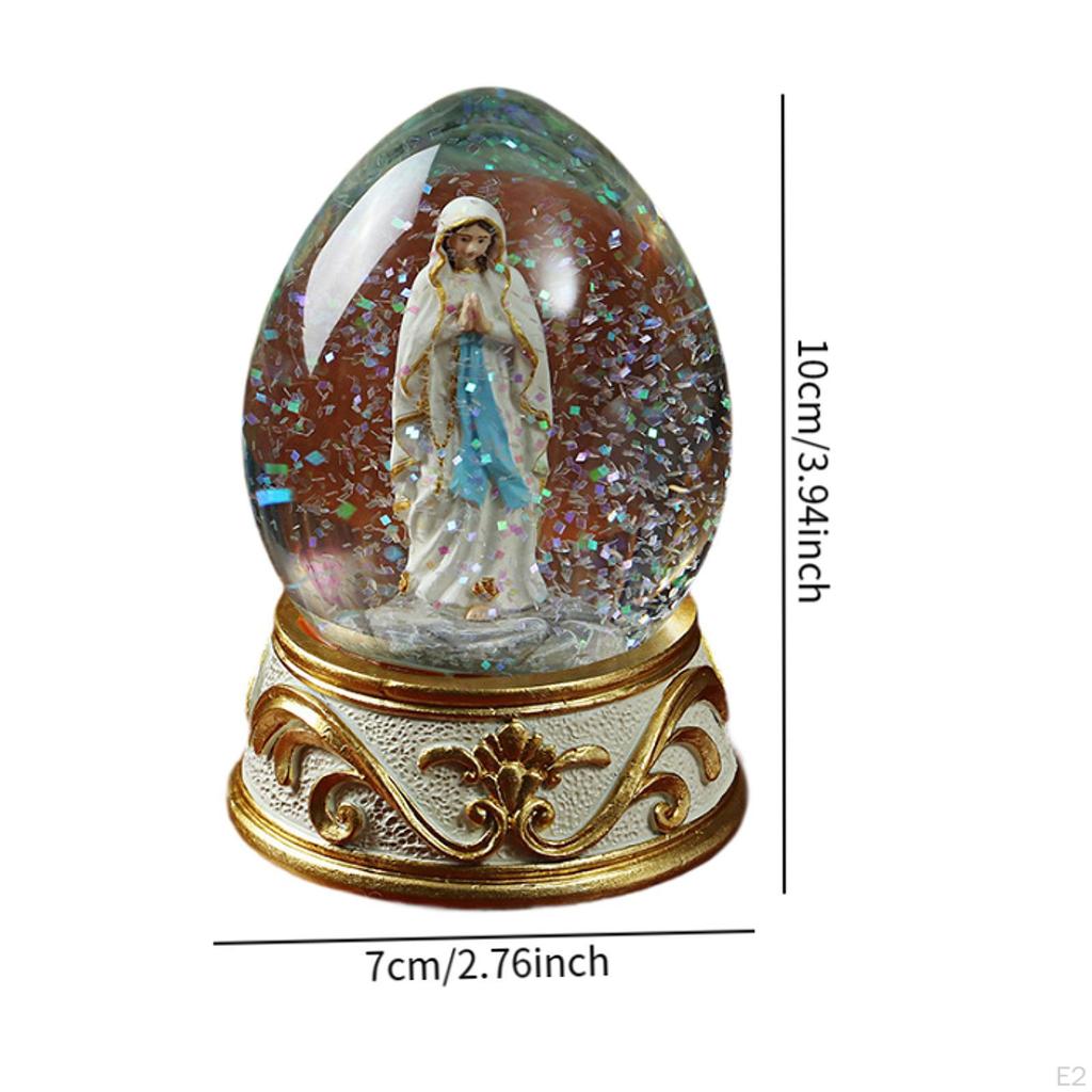 Blessed Mary Decorative Virgin Statue Figurine Collection Christian Decor Desktop Ornament Christmas