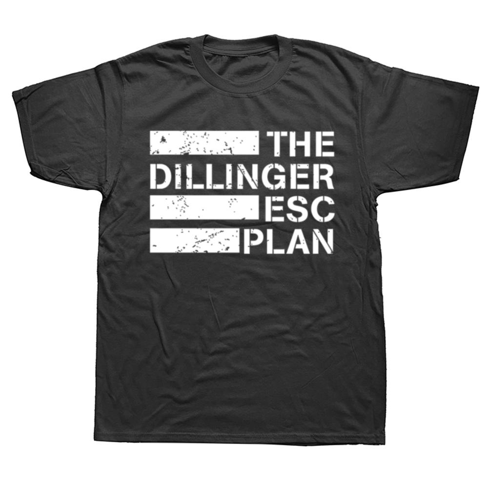 Смешные Футболки The Dillinger Escape Plan Летний Стиль Графические Хлопок Уличная Одежда Короткий Рукав Подарки на День Рождения Футболка Мужская Одежда