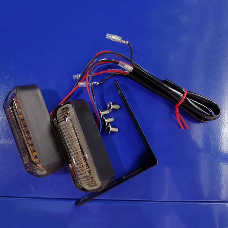 12V Ходовой свет / Указатель поворота Nis Переоборудование электромобиля M+ M1 Аксессуары для скутера Светодиодный указатель поворота