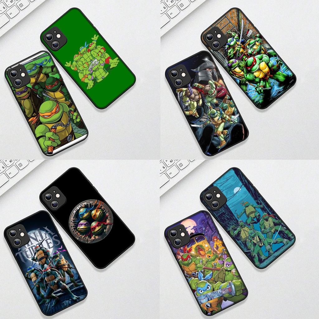 Cover for OPPO A80 A18 A16 A40 A17 A15 A38 A78 A79 A54 A57 A12 A60 5G 4G Casing Phone Case Anime N-Ninja-Comics T-Turtles-Lovely