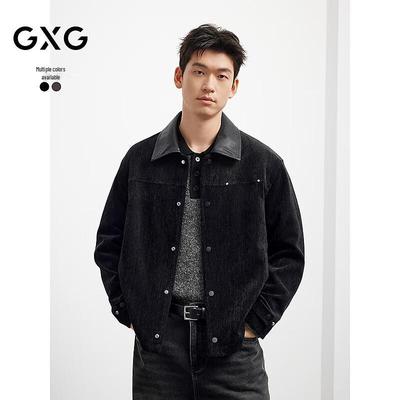 Мужская повседневная куртка с лацканами GXG