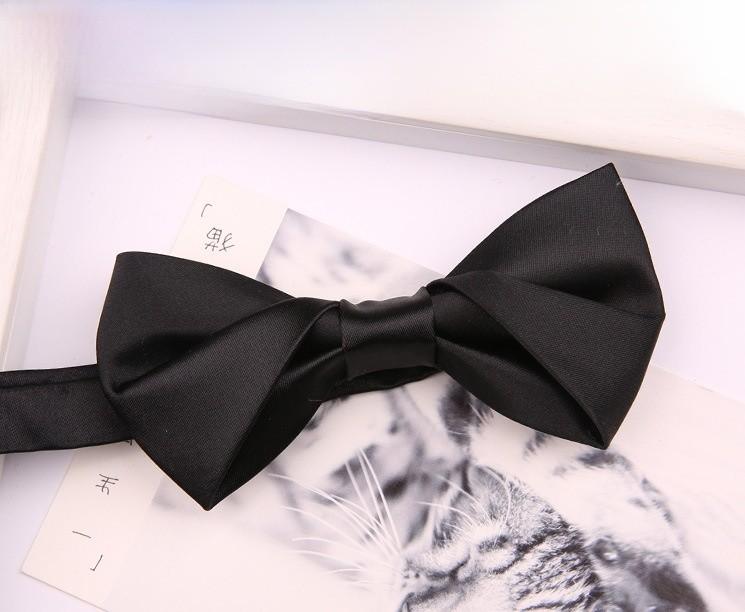 Классический мужской галстук-бабочка из полиэстерового шелка для свадьбы, официального мероприятия. Идеально подходит для женихов и свидетелей.