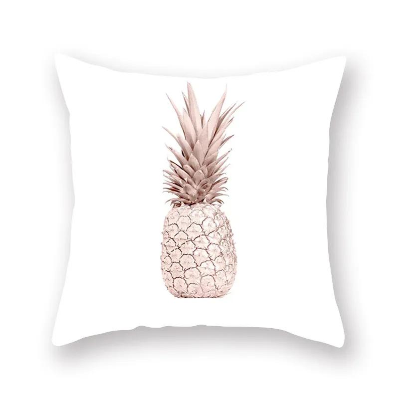 45X45 СМ Розовый Блестящий Горошек Алфавит Геометрический Простая Наволочка Кровать Диван Автомобиль Офис Подушка Украшение Дома