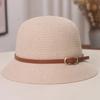 Шляпа женская весна и осень новая модная солнцезащитная панама универсальная солнцезащитная шляпа-ведро для путешествий показ лица маленькая шляпка