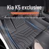 Комплект TPE ковриков для пола и багажника автомобиля Kia K5: Быстро сохнущий, Полное покрытие