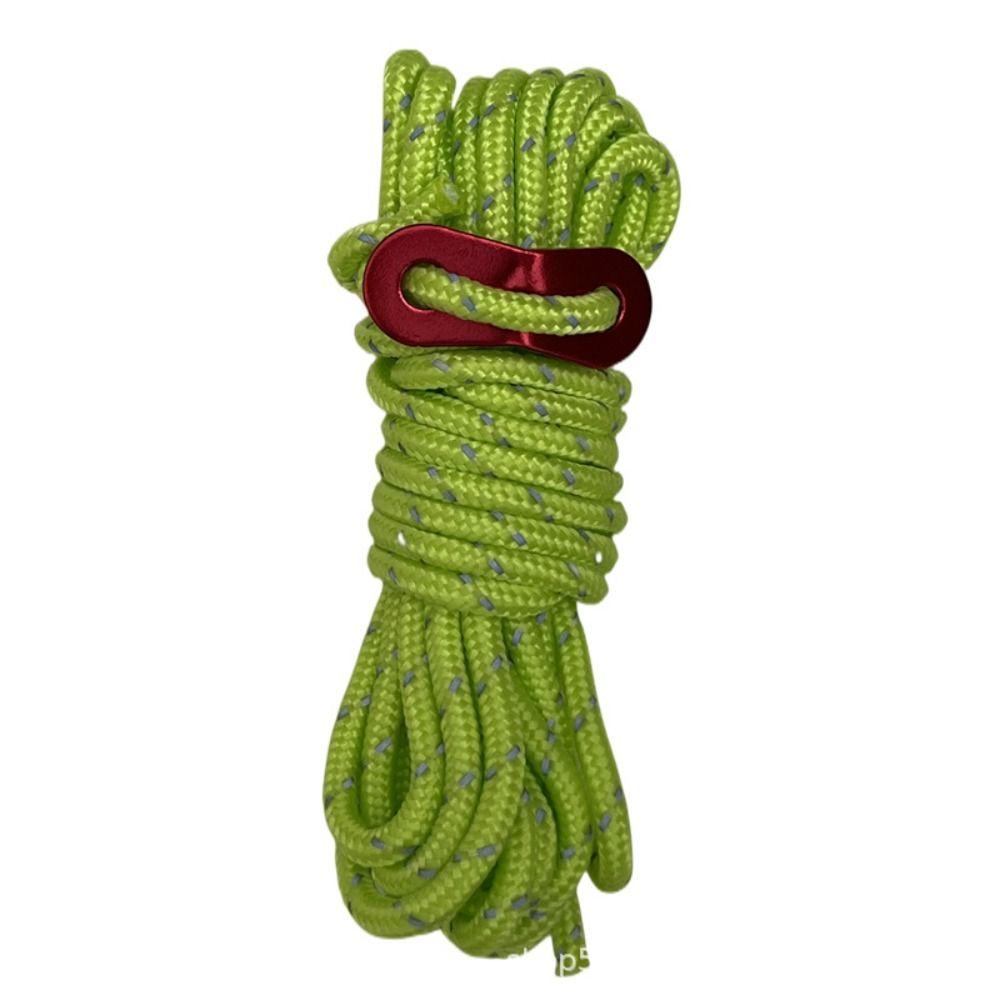 4 метра ветровой трос 4 мм аксессуары для палаток высокое качество светоотражающие с крючками для кемпинга