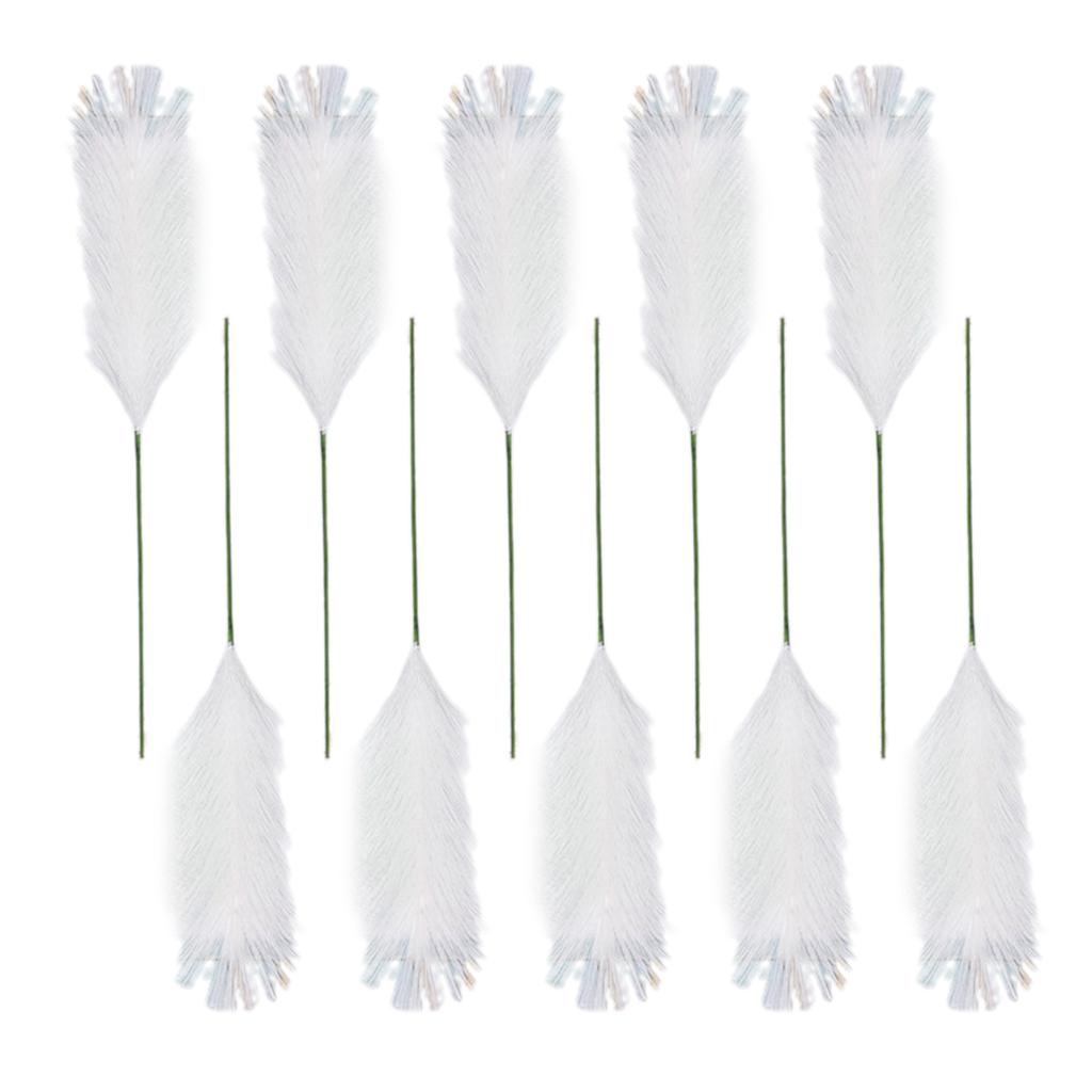 Stylishs Indoor Decors Artificial Pampas Grass Branch Perfect for Weddings Parties Home Accent Add Vibrancy to Event