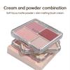 HERORANGE Палитра румян и хайлайтера Natural Face Brightening Contouring Palette Makeup