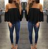 Premium Quality Fashion Women's Summer Off Shoulder Long Sleeve Casual Blouse