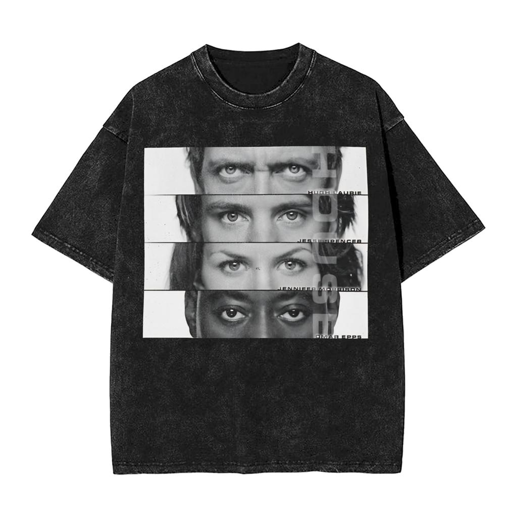 Oversized Washed T-Shirt Dr House Medical Loose T Shirts Fashion Tshirt For Man Summer Y2k Fun Casual Clothes