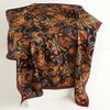 Paisley pattern European and American style silk scarf sunscreen shawl cashew scarf simulation silk 71cm square scarf professional scarf women