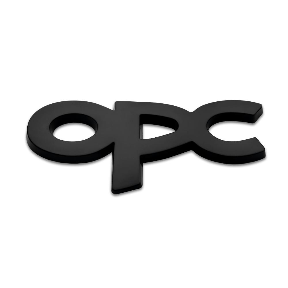 BSXU8 3D Metal OPC LINE Emblem Car Side Fender Tail Badge Sticker For Opel Astra H G J Insignia Mokka Zafira Corsa Vectra C D Antara